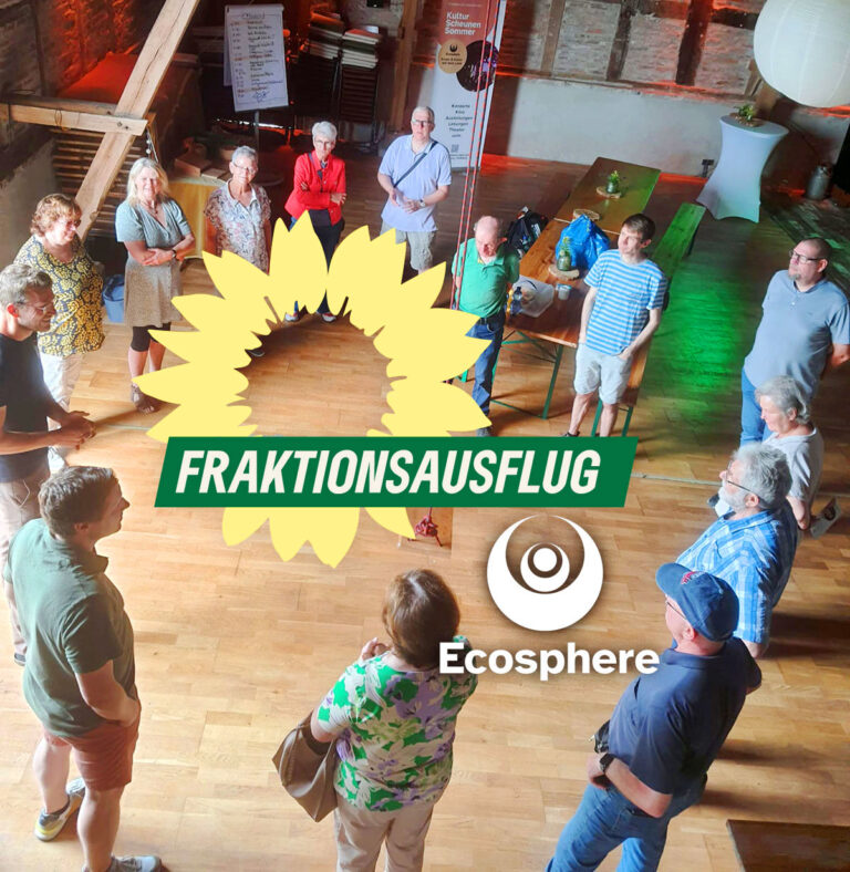 Grüne Fraktion Verl besucht Ecosphere OWL